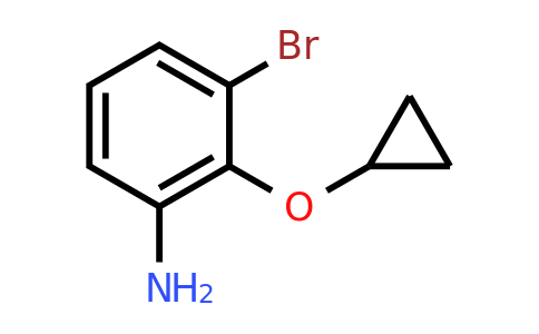CAS 1243398-92-6 | 3-Bromo-2-cyclopropoxyaniline
