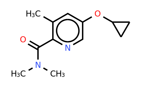 CAS 1243398-94-8 | 5-Cyclopropoxy-N,n,3-trimethylpicolinamide
