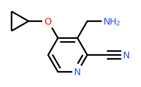 CAS 1243399-04-3 | 3-(Aminomethyl)-4-cyclopropoxypicolinonitrile