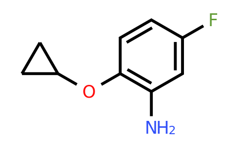 CAS 1243399-05-4 | 2-Cyclopropoxy-5-fluoroaniline