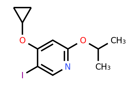 CAS 1243399-06-5 | 4-Cyclopropoxy-5-iodo-2-isopropoxypyridine