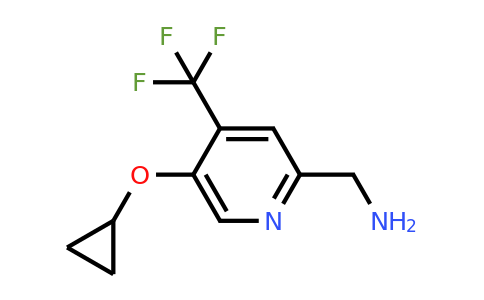 CAS 1243399-08-7 | (5-Cyclopropoxy-4-(trifluoromethyl)pyridin-2-YL)methanamine