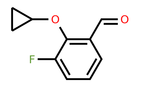 CAS 1243399-18-9 | 2-Cyclopropoxy-3-fluorobenzaldehyde