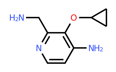 CAS 1243399-21-4 | 2-(Aminomethyl)-3-cyclopropoxypyridin-4-amine