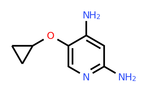 CAS 1243399-25-8 | 5-Cyclopropoxypyridine-2,4-diamine
