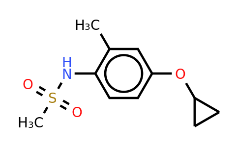 CAS 1243399-36-1 | N-(4-cyclopropoxy-2-methylphenyl)methanesulfonamide