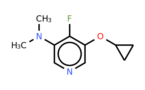 CAS 1243399-38-3 | 5-Cyclopropoxy-4-fluoro-N,n-dimethylpyridin-3-amine