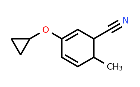 CAS 1243399-42-9 | 3-Cyclopropoxy-6-methylcyclohexa-2,4-dienecarbonitrile