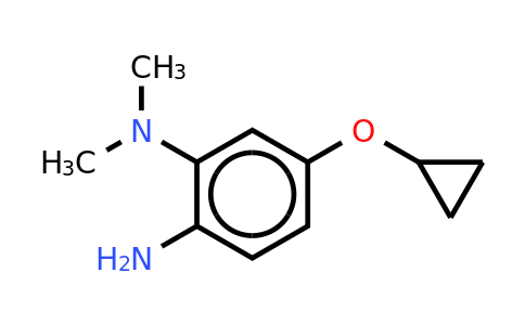 CAS 1243399-43-0 | 5-Cyclopropoxy-1-N,1-N-dimethylbenzene-1,2-diamine