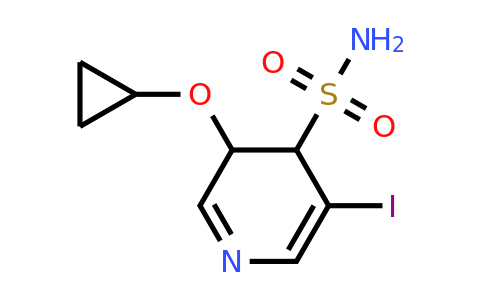 CAS 1243399-57-6 | 3-Cyclopropoxy-5-iodo-3,4-dihydropyridine-4-sulfonamide