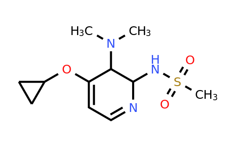 CAS 1243399-58-7 | N-(4-cyclopropoxy-3-(dimethylamino)-2,3-dihydropyridin-2-YL)methanesulfonamide