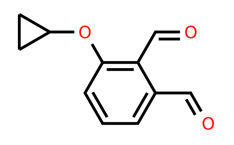 CAS 1243399-62-3 | 3-Cyclopropoxybenzene-1,2-dicarbaldehyde