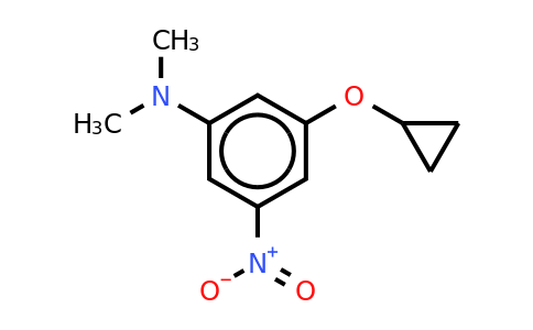 CAS 1243399-64-5 | 3-Cyclopropoxy-N,n-dimethyl-5-nitroaniline