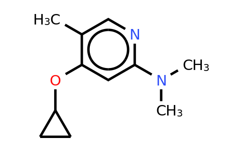 CAS 1243399-68-9 | 4-Cyclopropoxy-N,n,5-trimethylpyridin-2-amine