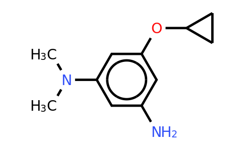 CAS 1243399-72-5 | 5-Cyclopropoxy-1-N,1-N-dimethylbenzene-1,3-diamine