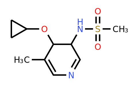 CAS 1243399-79-2 | N-(4-cyclopropoxy-5-methyl-3,4-dihydropyridin-3-YL)methanesulfonamide