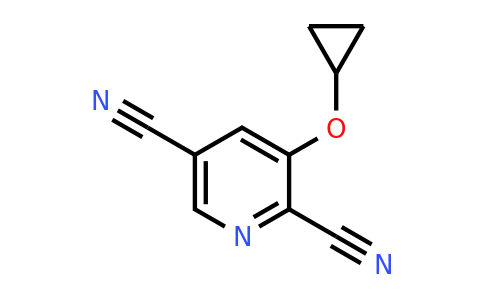 CAS 1243399-86-1 | 3-Cyclopropoxypyridine-2,5-dicarbonitrile