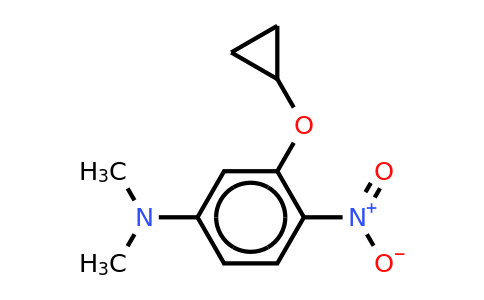 CAS 1243399-91-8 | 3-Cyclopropoxy-N,n-dimethyl-4-nitroaniline