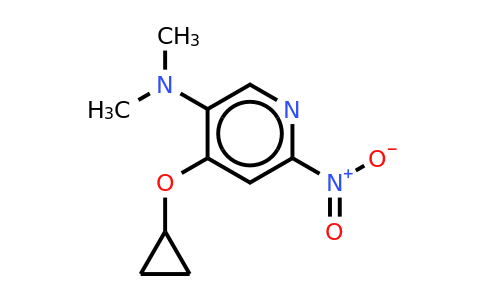 CAS 1243400-11-4 | 4-Cyclopropoxy-N,n-dimethyl-6-nitropyridin-3-amine