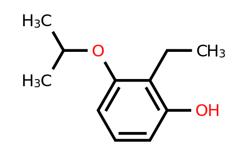 CAS 1243400-13-6 | 2-Ethyl-3-(propan-2-yloxy)phenol