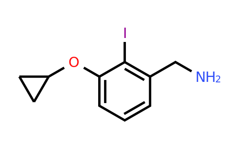 CAS 1243400-18-1 | (3-Cyclopropoxy-2-iodophenyl)methanamine