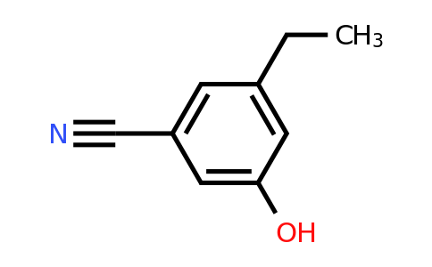 CAS 1243400-19-2 | 3-Ethyl-5-hydroxybenzonitrile