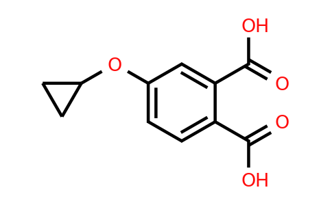 CAS 1243400-32-9 | 4-Cyclopropoxyphthalic acid