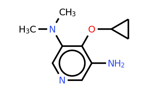 CAS 1243400-36-3 | 4-Cyclopropoxy-3-N,3-N-dimethylpyridine-3,5-diamine