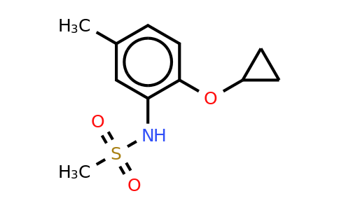 CAS 1243400-38-5 | N-(2-cyclopropoxy-5-methylphenyl)methanesulfonamide