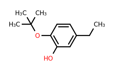 CAS 1243400-43-2 | 2-(Tert-butoxy)-5-ethylphenol