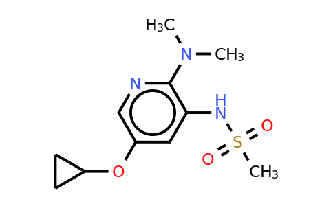 CAS 1243400-52-3 | N-(5-cyclopropoxy-2-(dimethylamino)pyridin-3-YL)methanesulfonamide