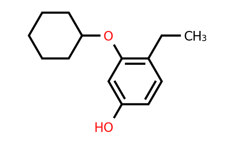 CAS 1243400-56-7 | 3-(Cyclohexyloxy)-4-ethylphenol