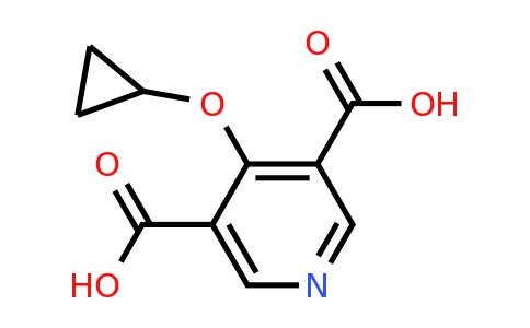 CAS 1243400-59-0 | 4-Cyclopropoxypyridine-3,5-dicarboxylic acid