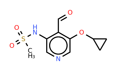 CAS 1243400-60-3 | N-(5-cyclopropoxy-4-formylpyridin-3-YL)methanesulfonamide