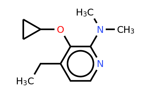 CAS 1243400-64-7 | 3-Cyclopropoxy-4-ethyl-N,n-dimethylpyridin-2-amine