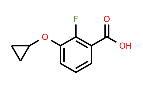 CAS 1243400-70-5 | 3-Cyclopropoxy-2-fluorobenzoic acid