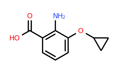 CAS 1243400-80-7 | 2-Amino-3-cyclopropoxybenzoic acid