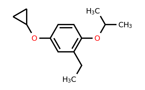 CAS 1243400-82-9 | 4-Cyclopropoxy-2-ethyl-1-isopropoxybenzene