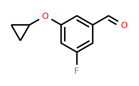 CAS 1243401-13-9 | 3-Cyclopropoxy-5-fluorobenzaldehyde