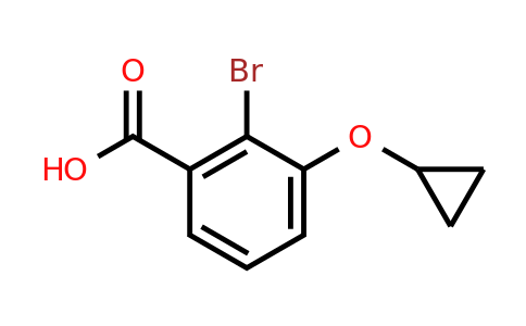CAS 1243401-21-9 | 2-Bromo-3-cyclopropoxybenzoic acid