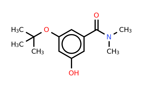 CAS 1243401-22-0 | 3-Tert-butoxy-5-hydroxy-N,n-dimethylbenzamide