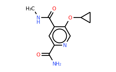 CAS 1243401-27-5 | 5-Cyclopropoxy-N4-methylpyridine-2,4-dicarboxamide