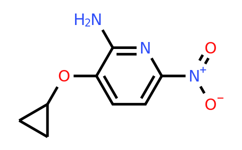 CAS 1243401-36-6 | 3-Cyclopropoxy-6-nitropyridin-2-amine
