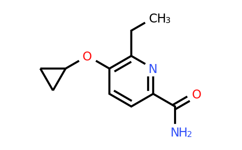 CAS 1243401-37-7 | 5-Cyclopropoxy-6-ethylpicolinamide