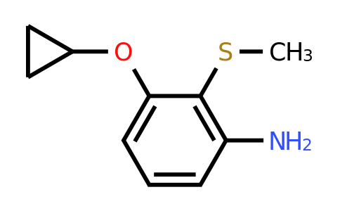 CAS 1243401-40-2 | 3-Cyclopropoxy-2-(methylsulfanyl)aniline