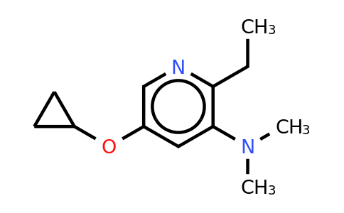 CAS 1243401-47-9 | 5-Cyclopropoxy-2-ethyl-N,n-dimethylpyridin-3-amine