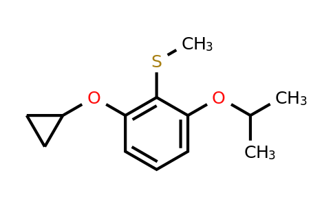 CAS 1243401-49-1 | (2-Cyclopropoxy-6-isopropoxyphenyl)(methyl)sulfane
