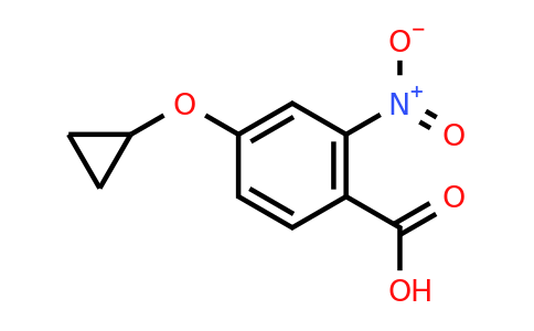 CAS 1243401-70-8 | 4-Cyclopropoxy-2-nitrobenzoic acid