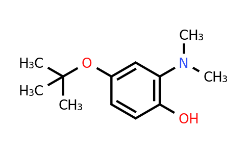 CAS 1243401-75-3 | 4-Tert-butoxy-2-(dimethylamino)phenol