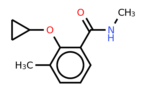 CAS 1243401-85-5 | 2-Cyclopropoxy-N,3-dimethylbenzamide